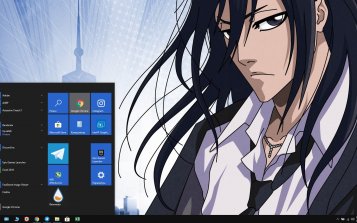 Byakuya Kuchiki Theme Desktop