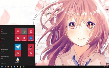 how to install anime theme on windows 10