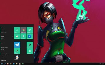 Valorant  Theme Desktop