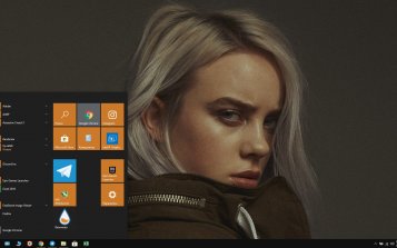 Billie Eilish Theme Desktop
