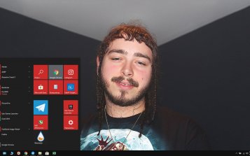  Post Malone Theme Desktop