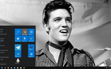 Elvis Presley Theme Desktop