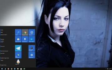 Evanescence Theme Desktop