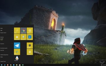 Spellbreak Theme Desktop