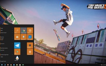Tony Hawk's Pro Skater Theme Desktop