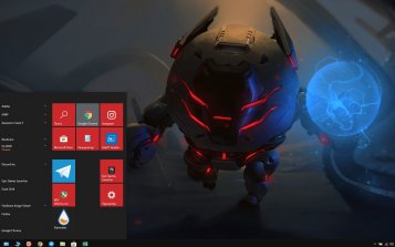 Diabotical Theme Desktop