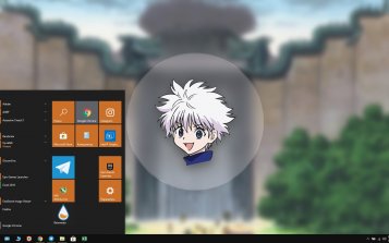 Killua Theme Desktop