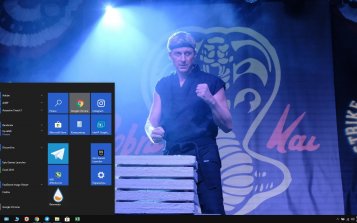 Cobra Kai Theme Desktop
