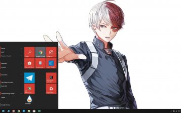 Shouto Todoroki Theme Desktop
