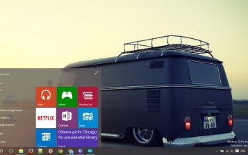 Volkswagen Theme Desktop