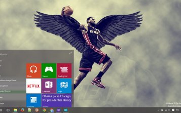 Miami Heat Theme Desktop