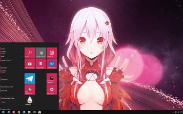 Inori Yuzuriha Theme Desktop