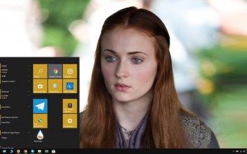 Sansa Stark    Theme Desktop