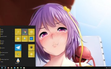 Satori Komeiji Theme Desktop