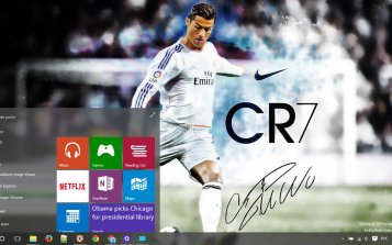 Cristiano Ronaldo Theme Desktop