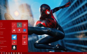 Spider-Man: Miles Morales Theme Desktop