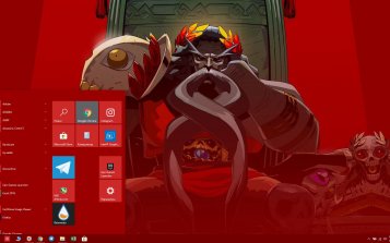Hades Theme Desktop