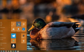 Mallard Theme Desktop