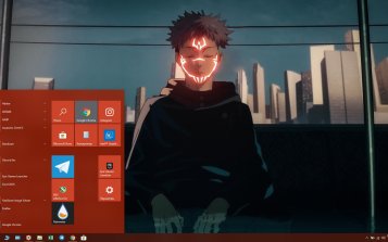 Sukuna (Jujutsu Kaisen) Theme Desktop