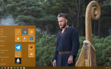 Ragnar Lothbrok (Vikings) Theme Desktop