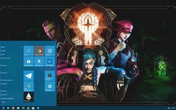 Arcane Theme Desktop