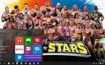WWE Theme Desktop