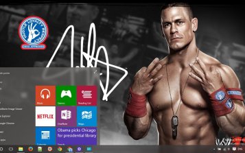 John Cena Theme Desktop