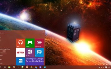 Doctor Who Theme Desktop