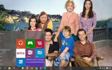 Two and a Half Men Theme Desktop