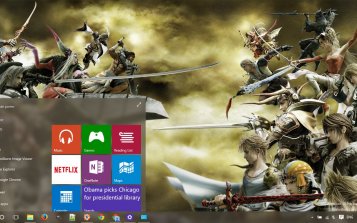 Final Fantasy Dissidia Theme Desktop