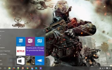 Call of Duty Black Ops 2 Theme Desktop