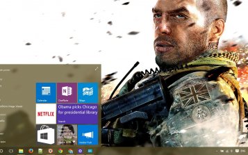 Call of Duty Modern Warfare Theme Desktop