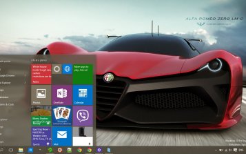 Alfa Romeo Theme Desktop