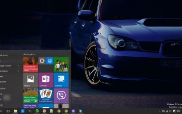 Subaru Impreza Theme Desktop