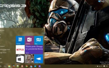 Crysis 3 Theme Desktop