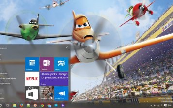 Disney’s Planes Theme Desktop