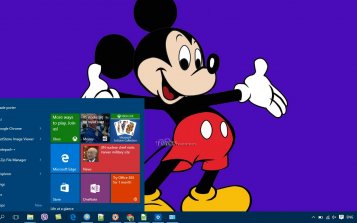 Mickey Mouse Theme Desktop