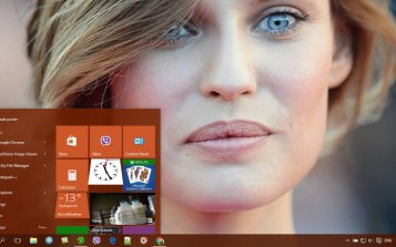 Bianca Balti Theme Desktop