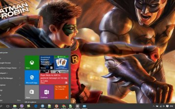 Batman And Robin Theme Desktop