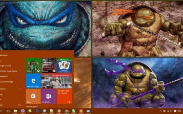 TMNT Theme Desktop