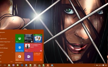X-23 Theme Desktop