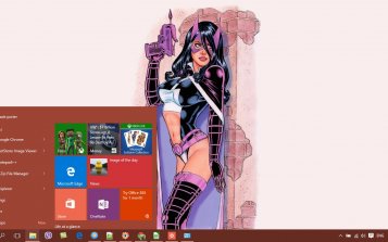 Huntress Theme Desktop