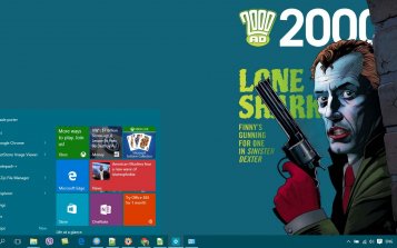 2000 AD Theme Desktop