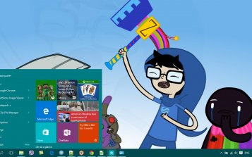 Homestuck Theme Desktop