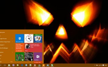 Scary Halloween Theme Desktop