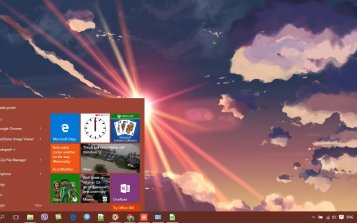 Anime Scenery Theme Desktop