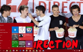One Direction Theme Desktop