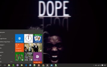 Dope Theme Desktop