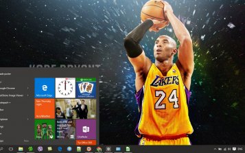 Kobe Bryant Theme Desktop