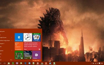 Godzilla Theme Desktop